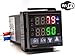 WiFi PID Temperature Controller, W/ 30 RAMP SOAK Steps, SSR Output, W/ Dual Alarm, 1/16 DIN Size, AW-SYL-2352P