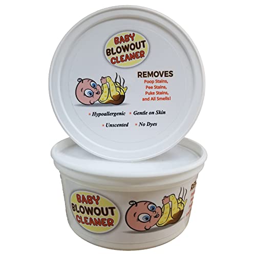 Image of Baby Blowout Cleaner for Poop Stains, Urine Stains, and Puke Stains - Removes all Smells, 12 oz