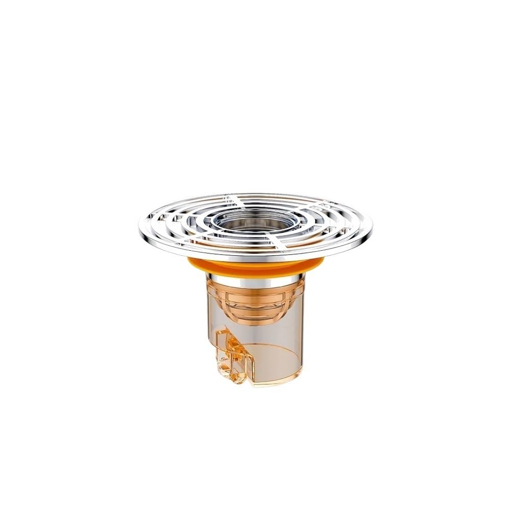 Jobaojiang Silver 1Pcs 1/2Pcs Floor Drain Core Magnetic Self-Close Drain Backflow Preventer Shower Strainer For Kitchen Bathroom(Silver 1Pcs)