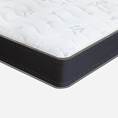 Miasuite Matelas à la française, 140x190 cm de longueur x 13 cm, en mousse waterfoam pour canapé, lit orthopédique, modèle Summit