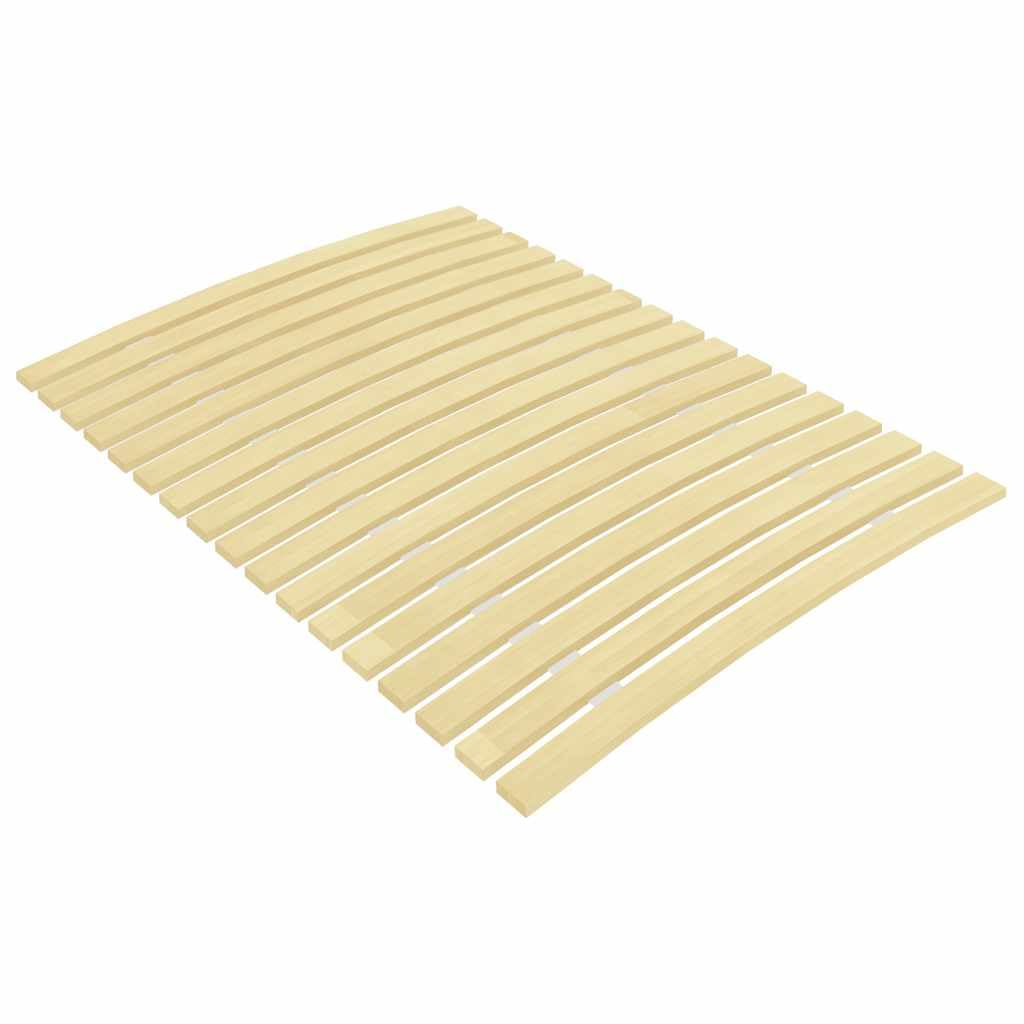 vidaXL Recambio de Láminas de Cama con 17 Listones Estructura Cama Plegable Base Dormitorio Habitación Invitados Plataforma Robusto Duradero 90x200 cm