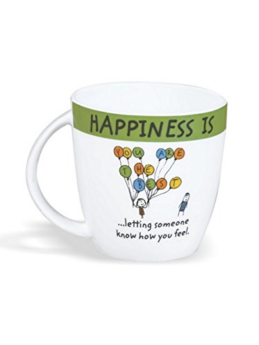 Image of Clay Craft Masala Chai, Coffee /Milk Mug, 390ml /8.4cm (1 Piece) and Letting Someone Bone China Milk Jug, 270ml /5.6cm, Multicolour