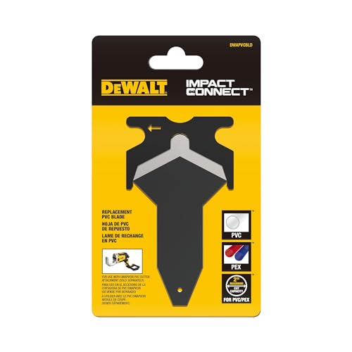 Dewalt Impact Connect Pvc/Pex, Tube Cutter Replacement Blade (Dwapvcbld)