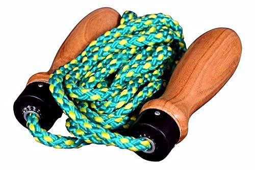 Resham Jumping Rope For Gym Training,Exercise And Workout Men,Women Wooden Handle Ball Bearing Skipping Rope - SR14-image-6