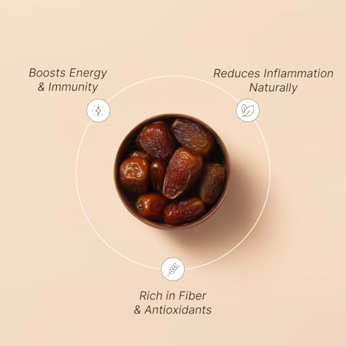 Image of Rostaa Gourmet Omani Dates 680gms | Best in Quality Khajoor, Khajur | Boosts Immunity & Energy | Supports Hormone Balance | Rich in Fiber & Antioxidants | Premium 100% Natural Snack