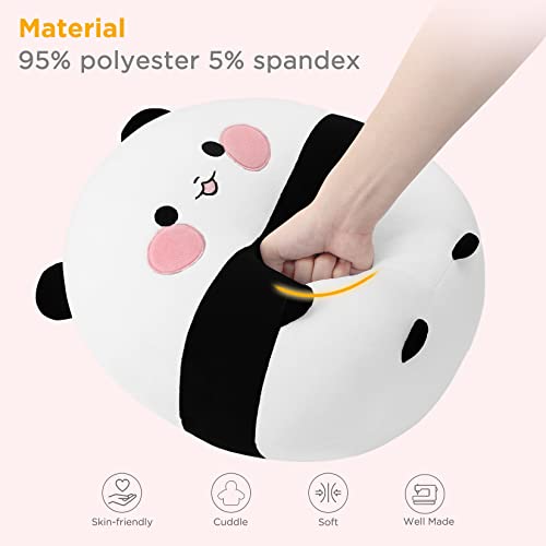 GAGAKU Plüschkissen 30cm Plüschtier Kuscheltie für Kinder Erwachsene süßes Stofftier Geschenk für Geburtstag Jahrestag (Panda)