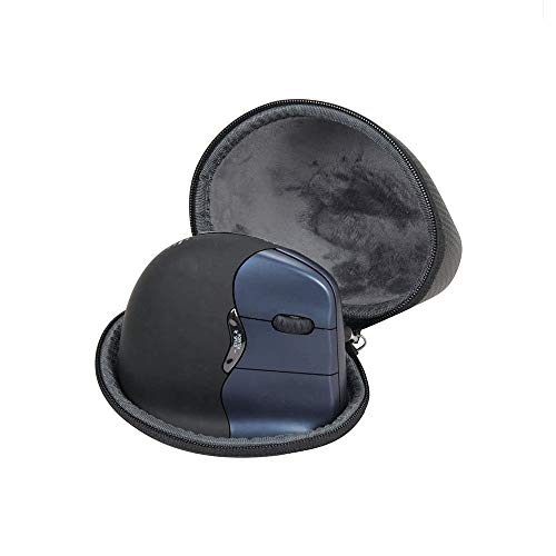 Hermitshell Travel Case Fits Evoluent VerticalMouse Vertical Mouse 4"Regular Size Right Hand Wireless VM4RW / VM4SW