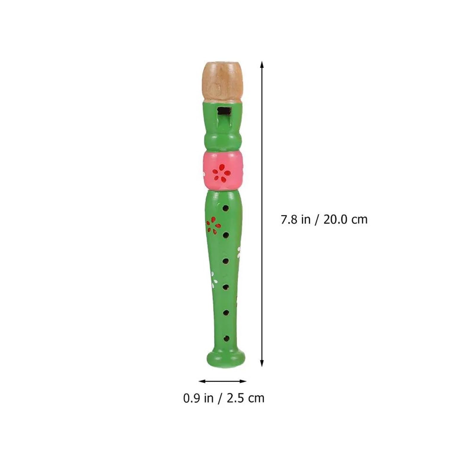 Flauto Dolce Professionale Flauto Dolce A 6 Fori Per Principianti Realizzato In Legno Duro Sostenibile