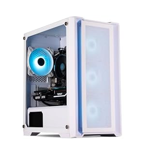HORIZON Gaming PC Tower | Intel i5 12400F | NVIDIA RTX 4060 Ti 8GB | 32GB 3200Mhz RAM | 1TB NVMe SSD | 650W PSU | CiT Vento ARGB White Gaming PC Case | VR Ready | WiFi | Windows 11