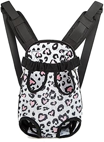 Pet Dog Carrier Backpack Legs Out Adjustable Pet Front Cat Backpack Carrier Travel Bag for Traveling Hiking Camping for Small Medium Dogs Cats Puppies