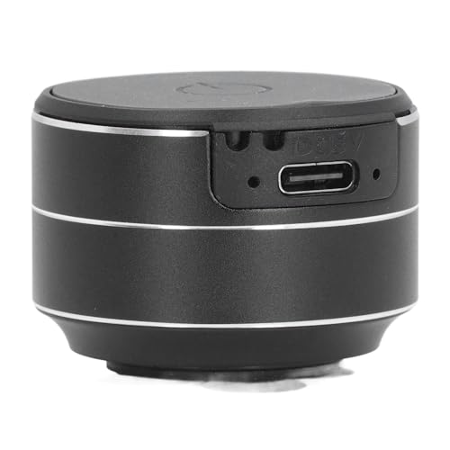 Image of Bone Conduction Speaker, Portable Cordless Bluetooth Speaker Stereo Music Player with Suction Cup Base, Support Dual Speaker Pairing Connection (Black)