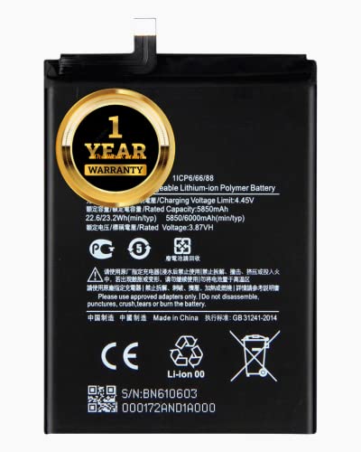 Image of Original BN61 Batery Compatible with Xiaomi Poco X3 Without NFC (NOT FITS for Poco X3 NFC) (MZB7ZIN) with Warranty