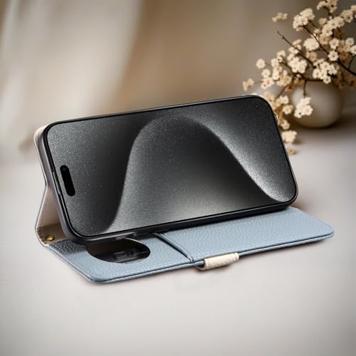 Housse portefeuille Samsung Galaxy S23 FE kaki pour ranger vos cartes en voyage