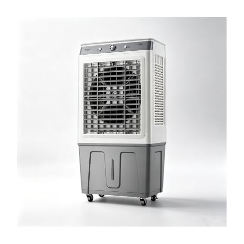 HBOOMOEM Ar Condicionado Portatil, Portable Air Conditioner, 3 Velocidades, Flujo de Aire con Gran Angular de 120°; Capacidad de 45 L, Adecuado para Patios y Garajes
