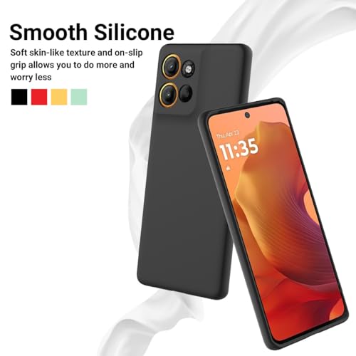 Eviter les rayures : coque Moto G86 antichoc verte en silicone