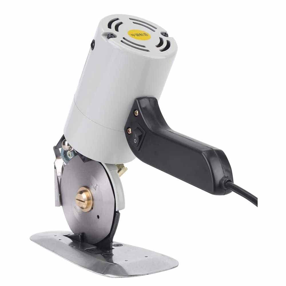 Cortador rotatorio eléctrico, Tijera de Tela Flexible Ligera, Cuchillo Redondo, máquina cortadora de Cuero, Herramientas de Corte para Tela Multicapa