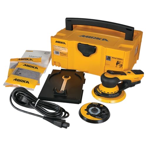 Mirka Deros Ponceuse 5650cv 125 150 Mm 5mm Orbitale 220v Casette