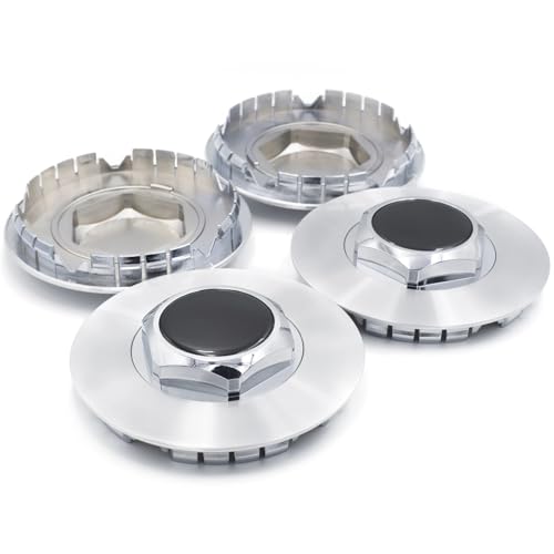 Enjoliveurs de roue 171 mm style universel argent haut de gamme pour moyeux auto