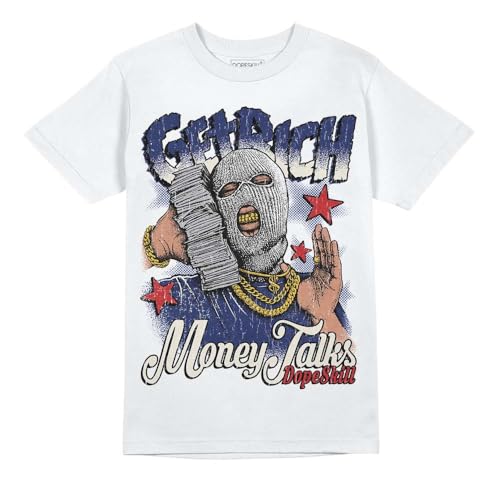 Image of DopeSkill Graphic Tee Streetwear Hip Hop Hypebeast Street Style Unisex T-Shirt Sneaker Colour Matching Shirts Cool Flexing