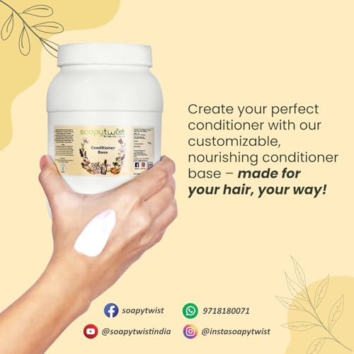 Image of Soapy Twist Premium Sulfate Free & Silicone Free Conditioner Base (750g)