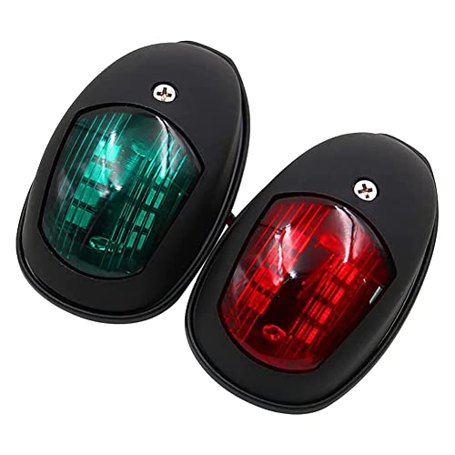 Lampe de navigation LED bateau side light feu signal warning yacht noir