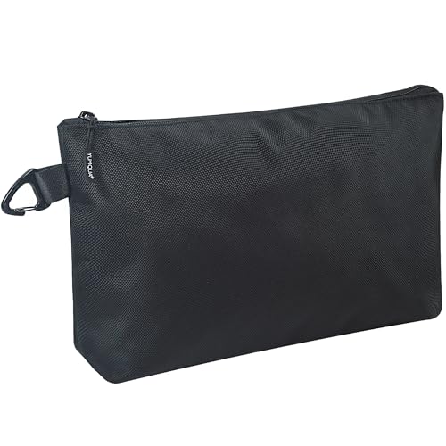 Pequeña bolsa de herramientas con cremallera, bolsas de utilidad compactas organizadoras de herramientas, pernos, tuercas, bolsa de almacenamiento para hombre, bolsa de nailon impermeable con Pequeña bolsa de herramientas con cremallera, bolsas de utilidad compactas organizadoras de herramientas, pernos, tuercas, bolsa de almacenamiento para hombre, bolsa de nailon impermeable con
