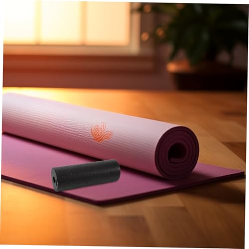 Rodillo de espuma suave Toyvian para yoga y masaje de tejidos profundos, columna portátil para fitness, negro miniatura 6