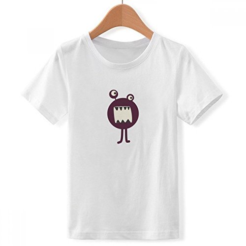 T-shirt alien ras du cou blanc garçon fini les vêtements sans originalité
