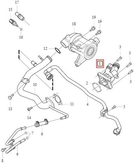 Engine Coolant Thermostat Kit