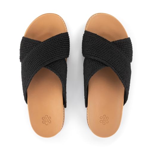Image of The Sak Penelope Slide Sandals - Women's Flat Slides, Soft Cushion Sole