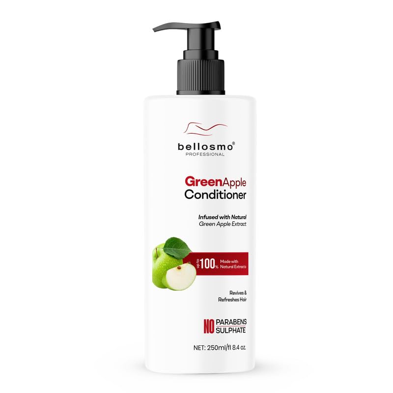 Image of Apple Conditioner With Natural Apple Extracts For Soft Smooth And Manageable Hair Suitable For All Hair Types-250 ML