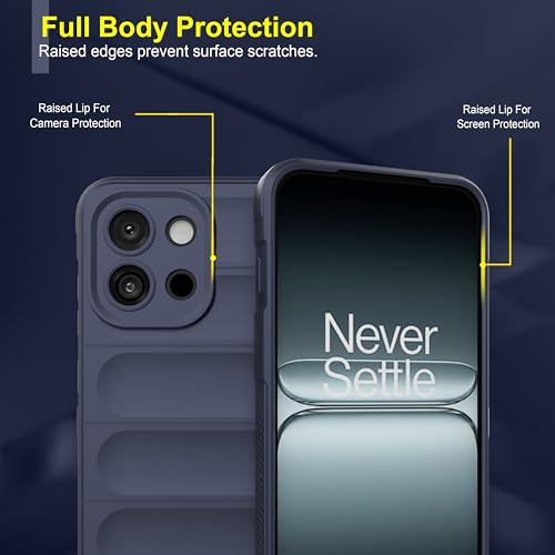 Image of Zapcase Back Case Cover for OnePlus 13s | Compatible for OnePlus 13s Back Cover | Liquid Silicon Magic Case with Camera Protection | Sapphire
