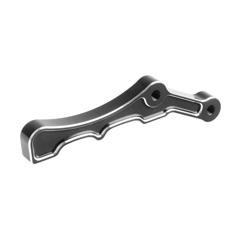 Tvhpwhcka Black White Front Brake Caliper Mount Bracket 108Mm Spread For 2000-2021 Harley-Davidson Touring Sportster Softail With 11.5 11.8 Style Rotors(Black White)