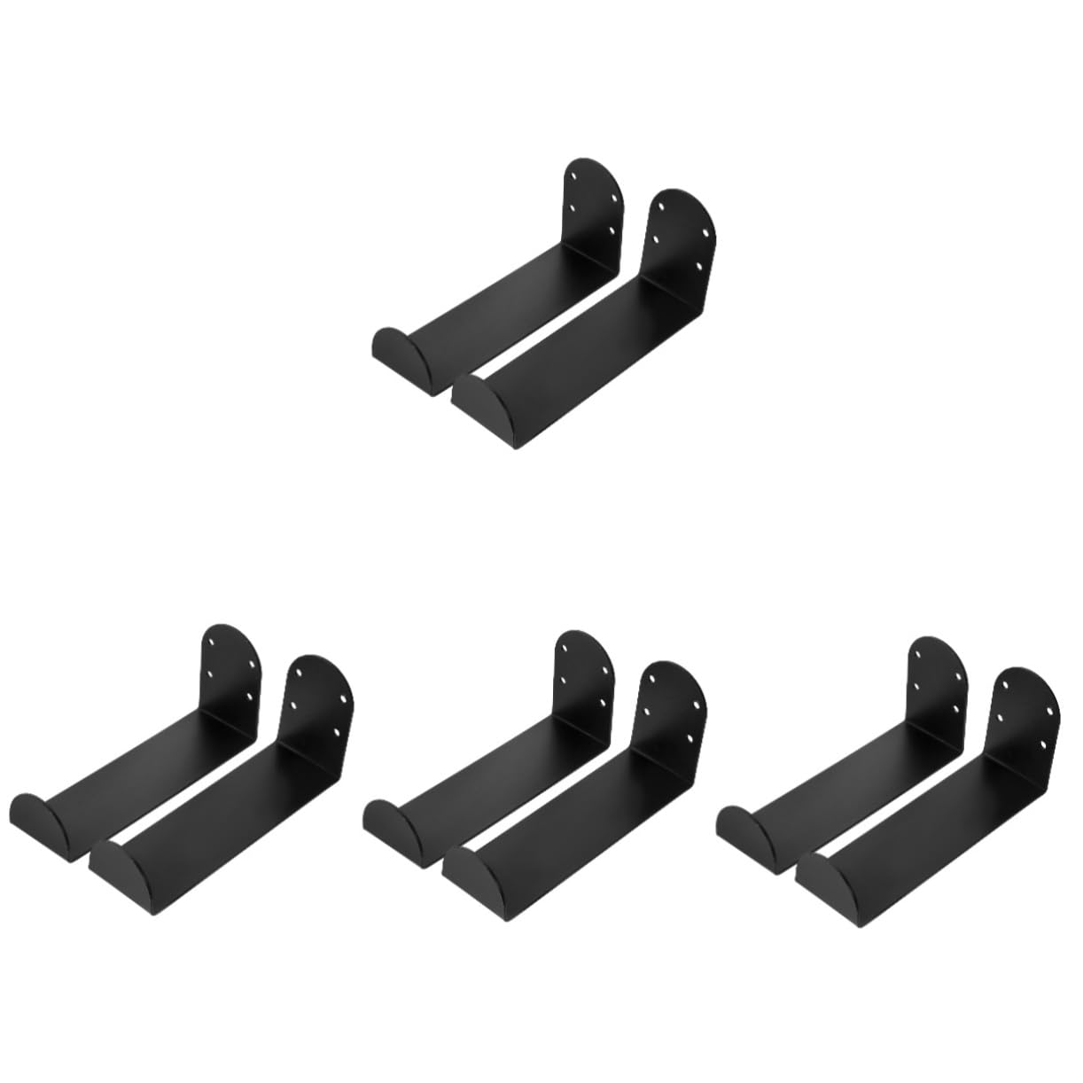 BESPORTBLE 8pièces Support Mural pour Snowboards Et Canoës Racks De Rangement Et Affichage pour Équipements De Glisse Pratique Et Élégant