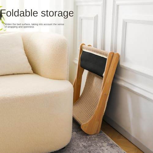 Griffoir pour chat lit interactif à double niveau pour l'exercice