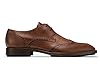 MOZO Portuguese Leather Collection Men's Slip-Resistant Oxfords - Dressy Non-Slip Restaurant Shoes for Men in Food Service - Bronson, Brown, Size 10.5 #1