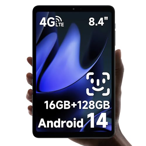 ALLDOCUBE Tablet de 8,4', Helio G99, 16GB+128GB, 1920x1200, Widevine L1, 6050mAh, GPS, 4G LTE WiFi,...