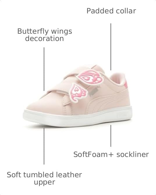 Image of Puma Unisex-Child Smash Hook and Loop