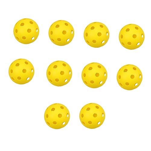 VICASKY 50pcs Hollow Golf Practice Balls Lightweight Training Golfs Ball for Indoor Exercise and Practice for Easy Visibility Random Color