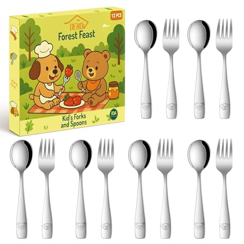 DEHOV Toddler Eating Utensils Set