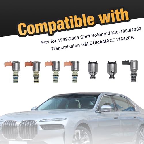 KALANBAY D116420A 29533074 29533075 29536833, 7PCS 5-Speed Transmission Solenoid Shift For 2001-2005 Chevy GM, Duramax 1000 2000 by KALANBAY - Image 3
