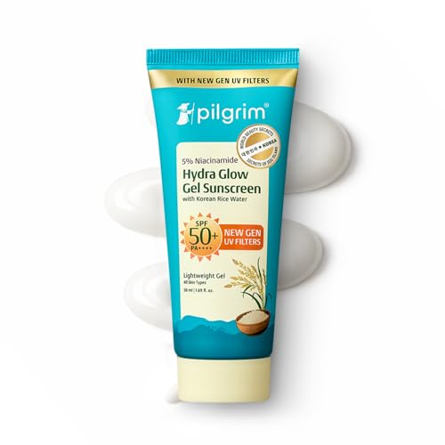Pilgrim 5% Niacinamide Hydra Glow Gel Sunscreen SPF 50+ PA++++ (50ml) - Image 2