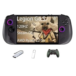 Lenovo Legion Go S Handheld Gaming Console, 16GB RAM 1TB SSD, Steam OS, 8" 120Hz IPS LCD Touch Screen, AMD Ryzen Z2 Go, with GSF Kit