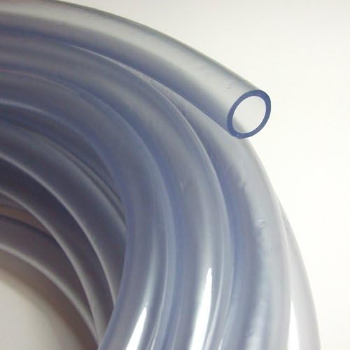 PVC Tube Syphon Tube for Home Brewing Syphoning Beer & Wine Food Grade PVC 19mm Internal Diameter 3/4? 3mm Wall ( 8M )