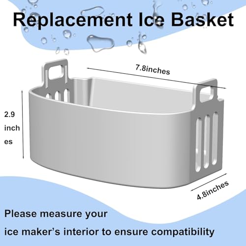 Cesta de hielo compatible con Frigidaire y Euhomy miniatura 6