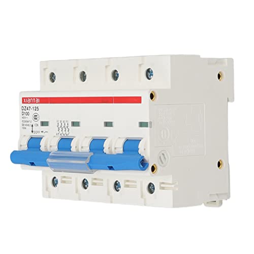 Disjoncteur miniature 4P pour sécuriser l'alimentation ignifuge 100A 400V
