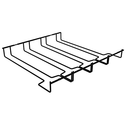 Suporte Fixo para Taças, Preto, Elegance