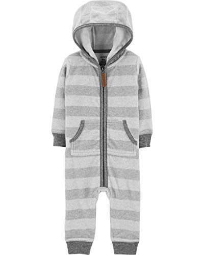 Jumper à capuche en polaire pour les sorties automnales de bébé garçon