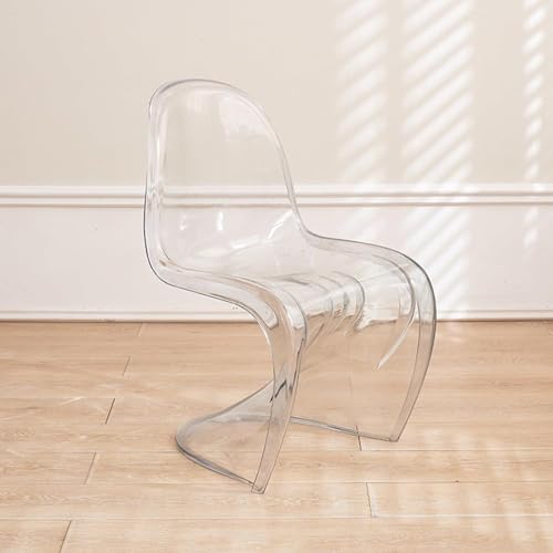 Tabouret en S acrylique pour optimiser l'espace de votre bar moderne