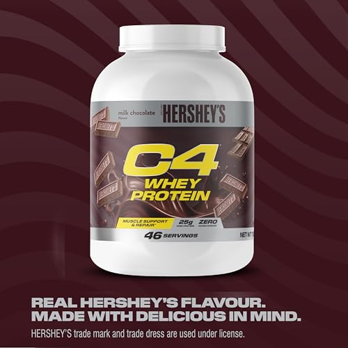 C4 Whey Protein Hershey's Milk Chocolate Cellucor 1600g - 6
